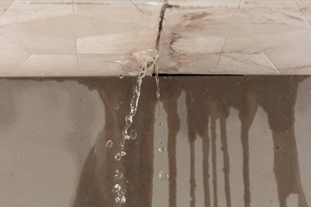 Professional Water Damage Repair technician working in Russell, KS
